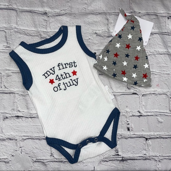 Tahari One Pieces Tahari Baby First Fourth Of July Embroidered